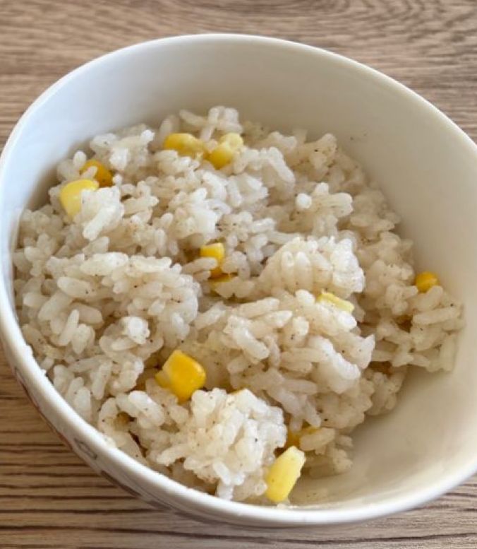 【離乳食完了期】とうもろこし炊き込みご飯-レシピのメイン写真