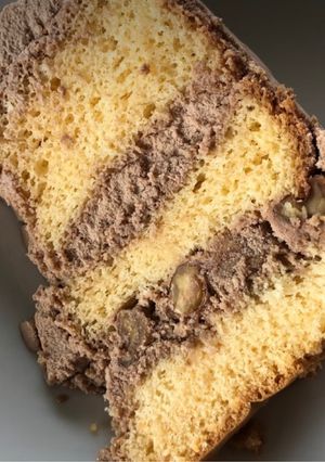 チョコシフォンケーキ-レシピのメイン写真