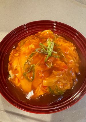5分で！カニかま天津飯-レシピのメイン写真