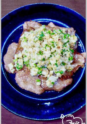 男のロマン！肉マニア考案のジャンクねぎタン塩-レシピのメイン写真
