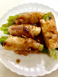 小松菜の豚肉巻き-レシピのメイン写真