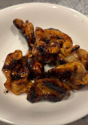 ほぼ鶏皮焼き鳥ツマミ-レシピのメイン写真