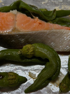 アラジントースターで焼魚(覚書)鮭と-レシピのメイン写真