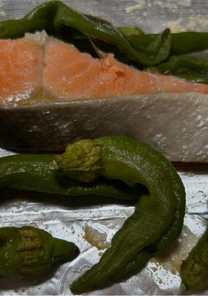 アラジントースターで焼魚（覚書）鮭と-レシピのメイン写真