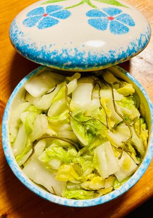 簡単おいしい!塩麹の白菜のお漬物-レシピのメイン写真