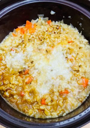 レンジで簡単★チーズカレーリゾット-レシピのメイン写真
