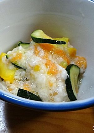 ズッキーニのとろろサラダ-レシピのメイン写真