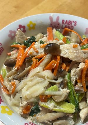 牛乳チキンタイビーフン！-レシピのメイン写真