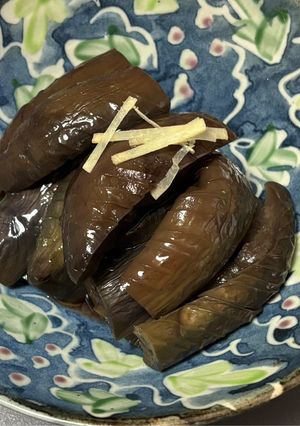 茄子の梅酒煮-レシピのメイン写真