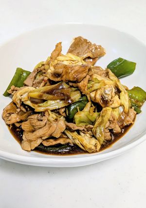 我が家の回鍋肉　豚もも肉　低糖質&低脂質-レシピのメイン写真