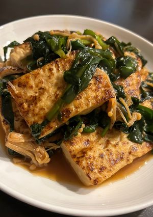 木綿豆腐と青葱炒め-レシピのメイン写真