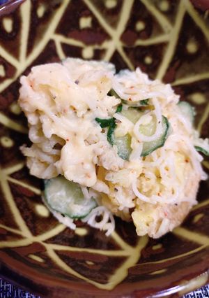 そうめんポテサラ-レシピのメイン写真