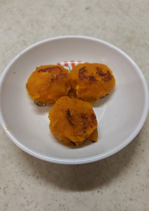 かぼちゃもち（チーズ入）-レシピのメイン写真