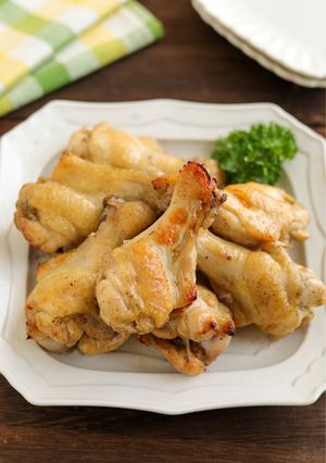 下味冷凍OK♪手羽元のハーブレモン焼き-レシピのメイン写真