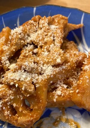 レンコン豚のトマト煮-レシピのメイン写真