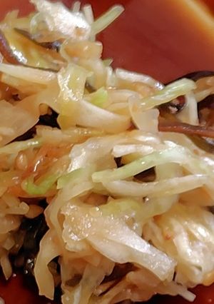 和えるだけ!キャベツと塩昆布のレモン和え-レシピのメイン写真