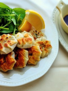 お花焼きギョーザ-レシピのメイン写真
