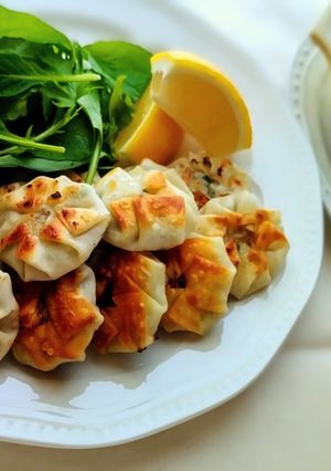 お花焼きギョーザ-レシピのメイン写真