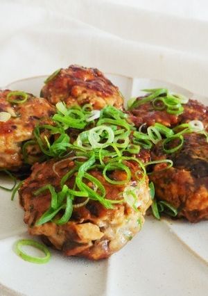 鶏豚ミンチの椎茸つくね-レシピのメイン写真