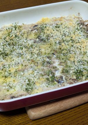 子どもにも人気！鰯のパルメザンマヨ焼き-レシピのメイン写真
