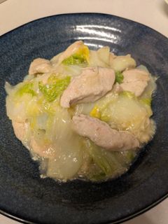 鶏むね肉と白菜の塩麹炒め-レシピのメイン写真