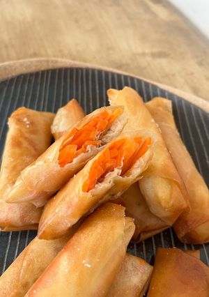 人参とツナマヨチーズの春巻き-レシピのメイン写真
