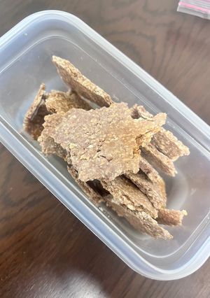 レンジでオートミールこしあんクッキー　-レシピのメイン写真