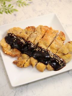 簡単!揚げない☆和風ペーパーとんかつ-レシピのメイン写真