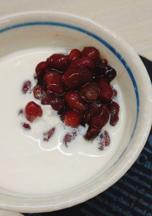 【管理栄養士考案】珈琲寒天~小豆添え~-レシピのメイン写真