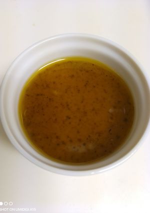 にゃんデリ特製！醤油のカルパッチョソース-レシピのメイン写真
