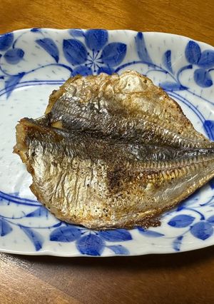 アジの干物　オリーブオイル焼き-レシピのメイン写真