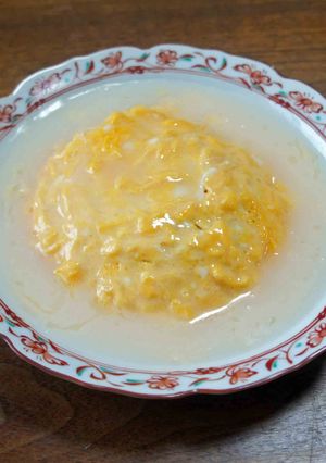 テレビで見た高級中華店の白い餡の天津飯-レシピのメイン写真