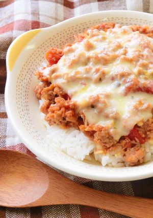 【主食・主菜・副菜】えのきミートドリア-レシピのメイン写真