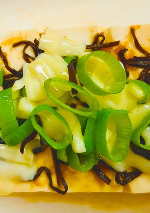 豆腐と塩昆布のとろ〜りチーズのせ🧀-レシピのメイン写真