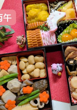 毎年ほとんど変わらない我が家のお節料理-レシピのメイン写真