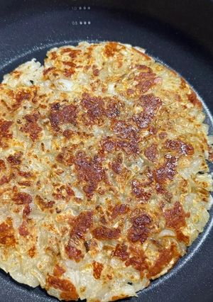 【簡単】玉ねぎとチーズのかりかりガレット-レシピのメイン写真