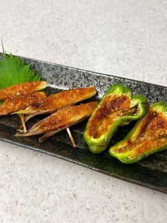 みょうがとピーマンの醤油麹マヨ焼き-レシピのメイン写真