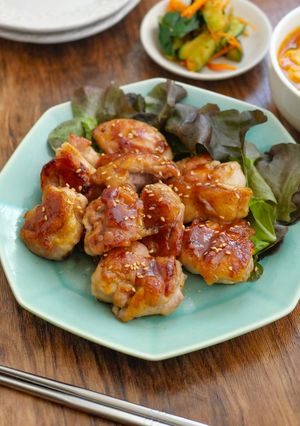 韓国風🌟やみつき甘辛チキン-レシピのメイン写真