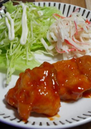 不器用ヤンニョムチキン-レシピのメイン写真