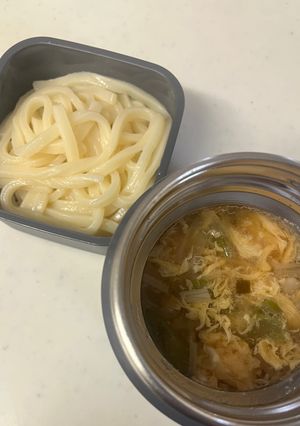 息子弁当118あんかけうどん-レシピのメイン写真