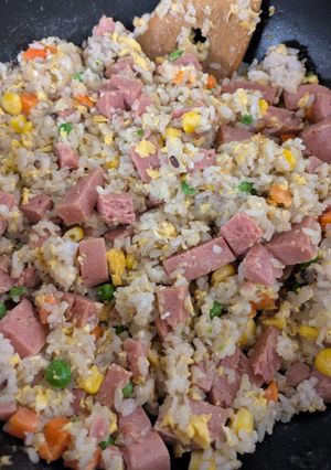 スパムでチャーハン-レシピのメイン写真