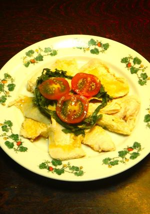 鶏むね肉の青シソドレッシングかけヘルシー-レシピのメイン写真