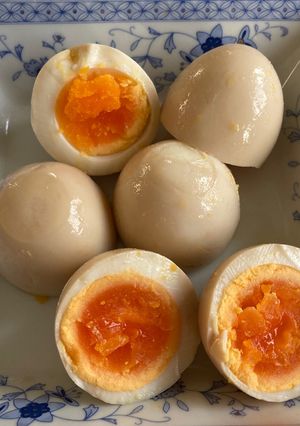 麺つゆで簡単✨煮卵-レシピのメイン写真