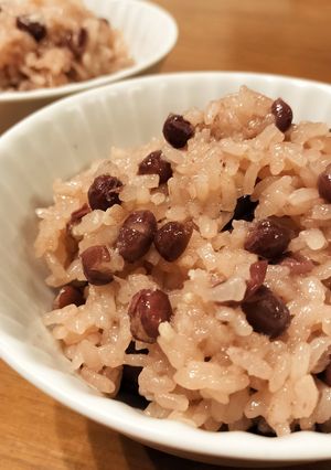 甘いお赤飯 QC-レシピのメイン写真