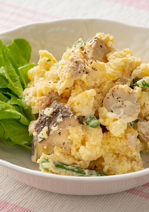 サラダチキンとバター醤油風味ポテトサラダ-レシピのメイン写真