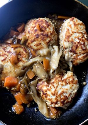 豆腐ハンバーグのあんかけ-レシピのメイン写真