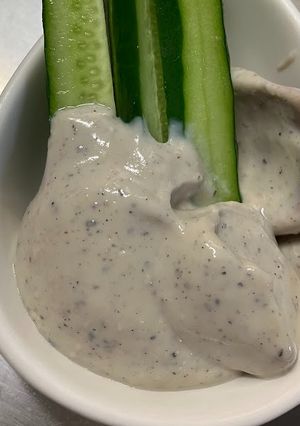 胡麻ナッツフレークを使った豆腐マヨネーズ-レシピのメイン写真
