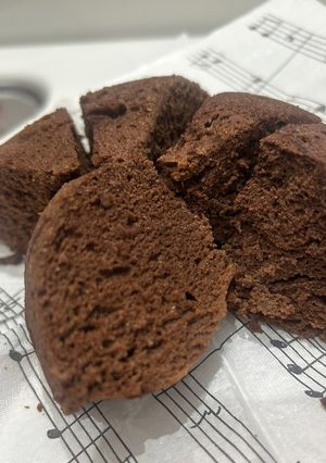 簡単！もちふあココア蒸しパン-レシピのメイン写真