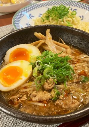 胡麻とピーナッツ香る！濃厚豚もやしつけ麺-レシピのメイン写真