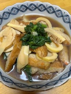 たけのこと寄せ揚の煮物-レシピのメイン写真